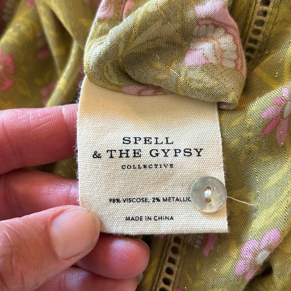 Spell and the Gypsy jumpsuit (Dahlia) size small - Picture 9 of 9